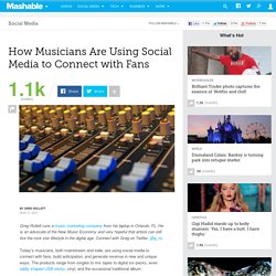 How Musicians Are Using Social Media to Connect with Fans