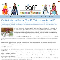 Projekttage. Musikalische Weltreise für Kindergarten und Schule