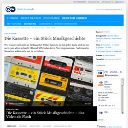 Die Kassette – ein Stück Musikgeschichte