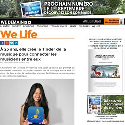 À 25 ans, elle crée le Tinder de la musique pour connecter les musiciens entre eux