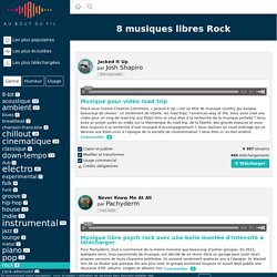 30 musiques rock libres de droits gratuites