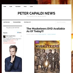 The Musketeers DVD Available As Of Today!!!