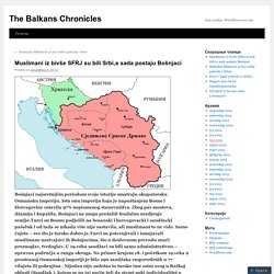 Muslimani iz bivše SFRJ su bili Srbi,a sada postaju Bošnjaci