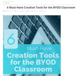 6 Must-Have Creation Tools for the BYOD Classroom