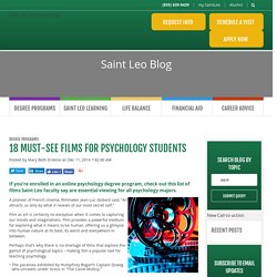 18 Must-See Films For Psychology Students