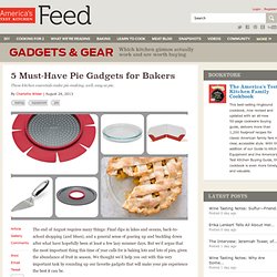 5 Must-Have Pie Gadgets for Bakers
