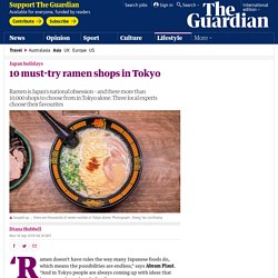 10 must-try ramen shops in Tokyo