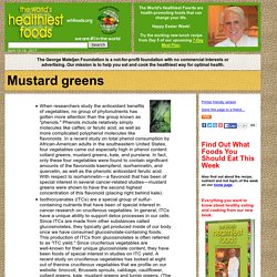 Mustard greens