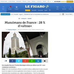 Musulmans de France : 28 % d'«ultras»