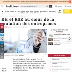 RH et RSE au cœur de la mutation des entreprises, Dossiers thema