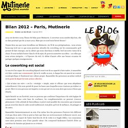 Bilan 2012 - Paris, Mutinerie