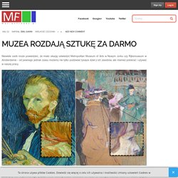 Muzea rozdają sztukę za darmo