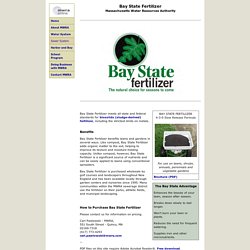 MWRA - Bay State Fertilizer