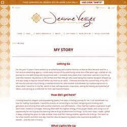 My Story – Jeanne Verger Jewelry