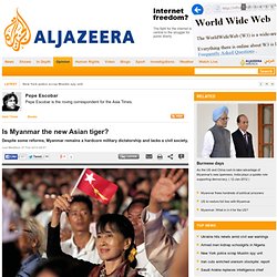 Is Myanmar the new Asian tiger?