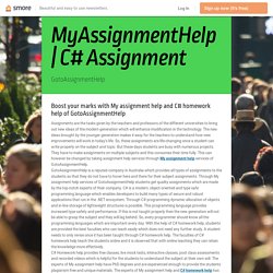 MyAssignmentHelp