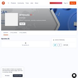 MYBmedia's profile on Product Hunt