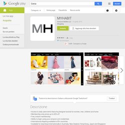 MYHABIT - App Android su Google Play