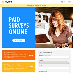 myiyo - Earn money with online surveys.