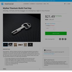 MyKee Titanium Multi-Tool Key