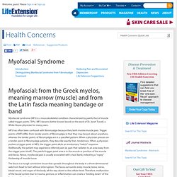 Myofascial Syndrome - MFS, Buprinorphine, Trigger Point