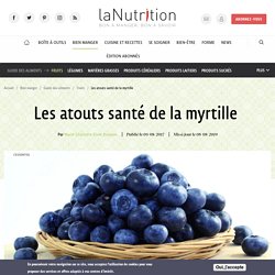 Myrtilles - Bienfaits santé, vitamines et vertus