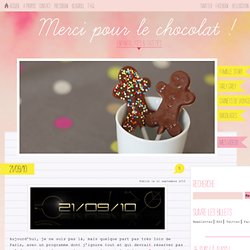 Merci pour le chocolat ! - blog féminin, blog de maman