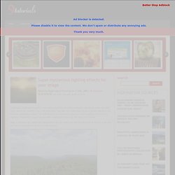 Photoshop tutorials , Flash tutorials, PHP tutorials and much mo