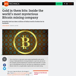 Gold in them bits: Inside the world’s most mysterious Bitcoin mining company