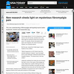 New research sheds light on mysterious fibromyalgia pain