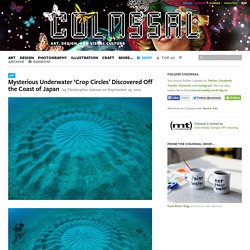 Mysterious Underwater ‘Crop Circle’ Art Discovered Off the Coast of Japan