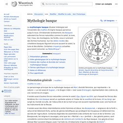 Mythologie basque