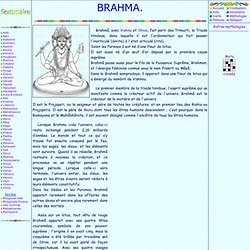 Mythologie hindoue: Brahmâ