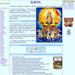 Mythologie hindoue: Surya