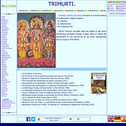 Mythologie hindoue: Trimurti