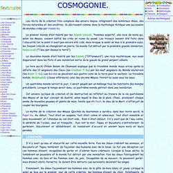 Cosmogonie maya