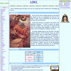 Mythologie nordique et germanique: Loki