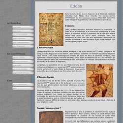 Les Eddas, Edda en prose, Edda poétique, Snorri Sturluson, mythologie nordique, Codex Regius, velins, parchemins