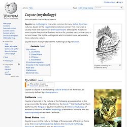 Coyote (mythology)