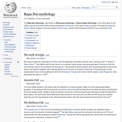 Rapa Nui mythology