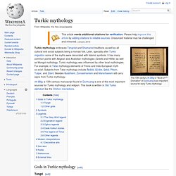 Turkic mythology