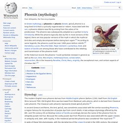 Phoenix (mythology)