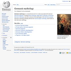 Germanic mythology