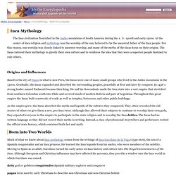 Inca Mythology - Myth Encyclopedia - god, story, legend, ancient, animal, war, world, creation, life, king