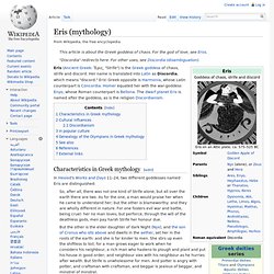 Eris (mythology)