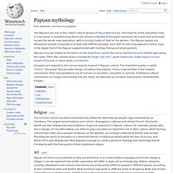 Papuan mythology