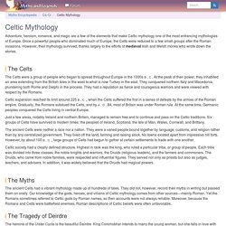 Celtic Mythology - Myth Encyclopedia - god, story, legend, names, ancient, fa...