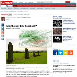 Is Mythology Like Facebook?
