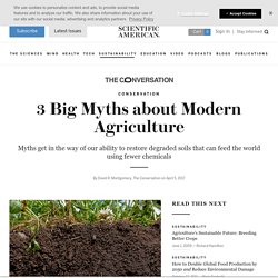 3 Big Myths about Modern Agriculture