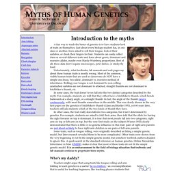 Myths of Human Genetics: Introduction